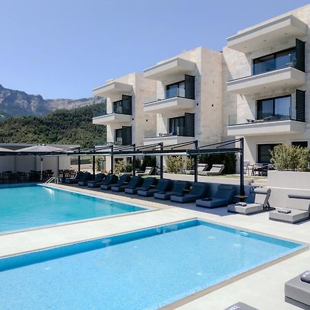 Toska Tower Aparthotel Chrysi Ammoudia Bagian luar foto
