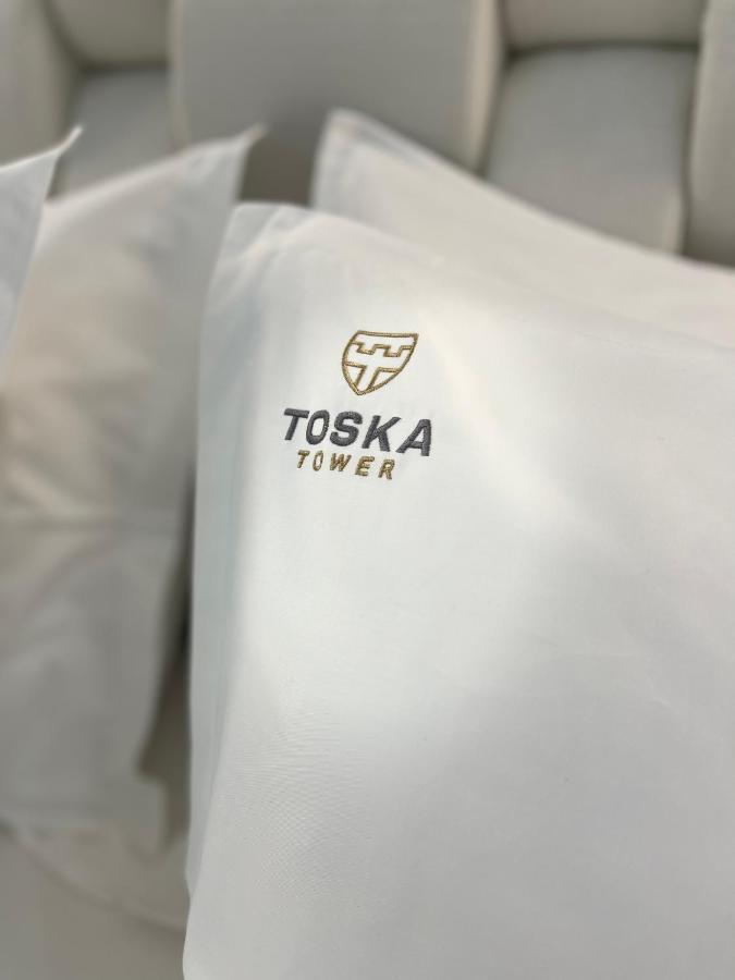 Toska Tower Aparthotel Chrysi Ammoudia Bagian luar foto