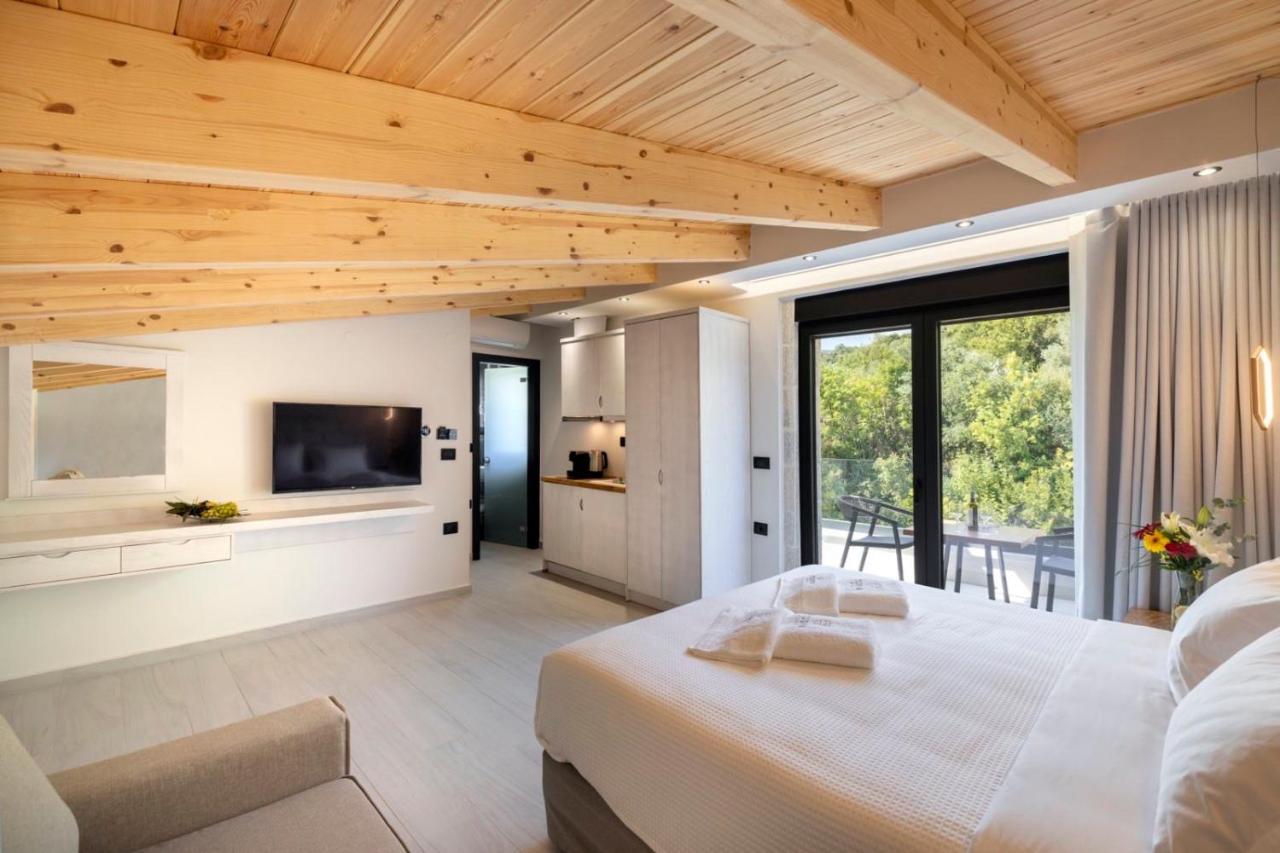 Toska Tower Aparthotel Chrysi Ammoudia Bagian luar foto